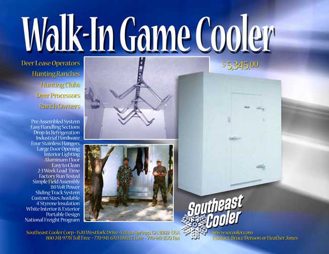 Walk-In Game Cooler